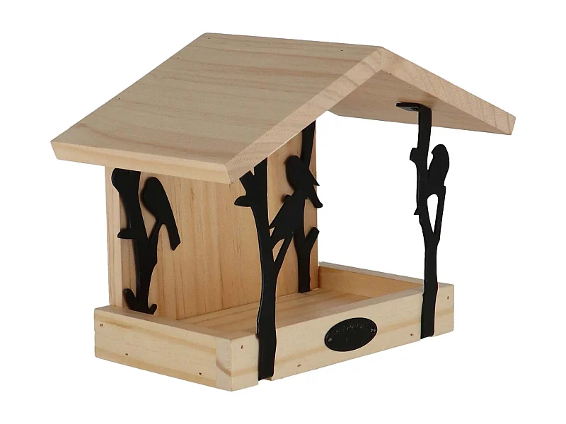 Mangeoire murale en Pin et fer