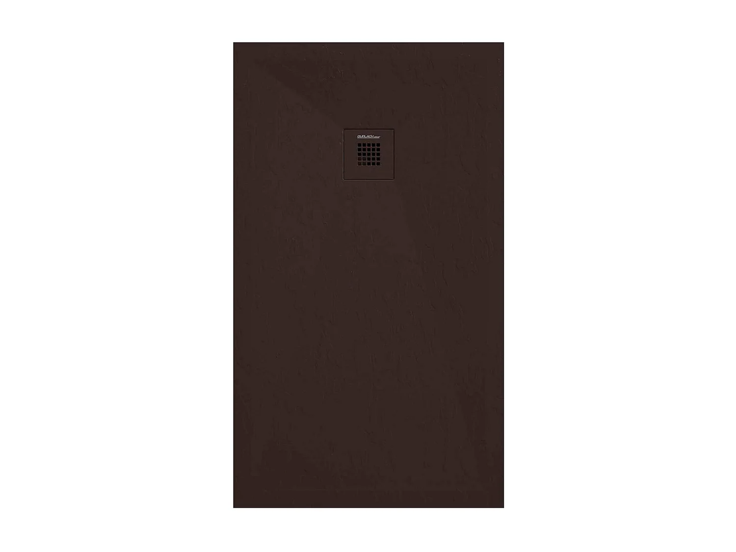 Receveur de douche chocolat ardoise Stone Plus, grille de couleur - 210 x 100 cm