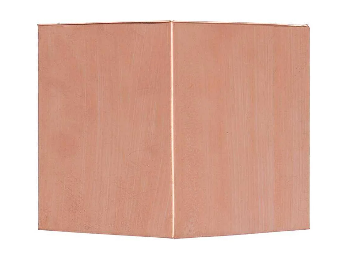 Nichoir à oiseaux en pin et cuivre Troglodyte