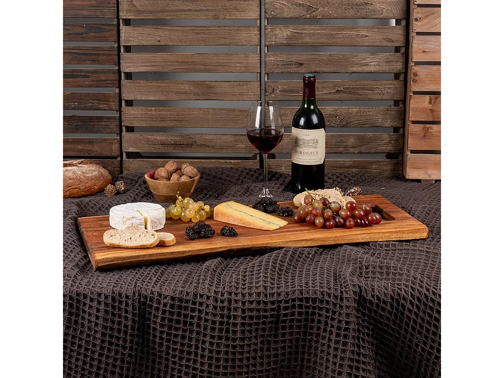 Planche à découper en acacia 65 x 26 x 2 cm