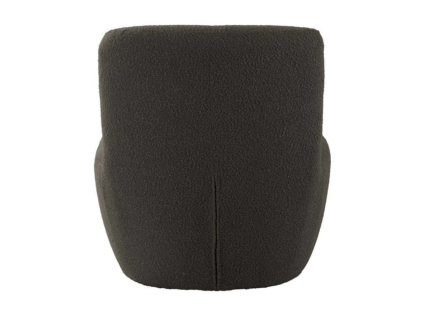 Chaise lounge en tissu bouclette Ada