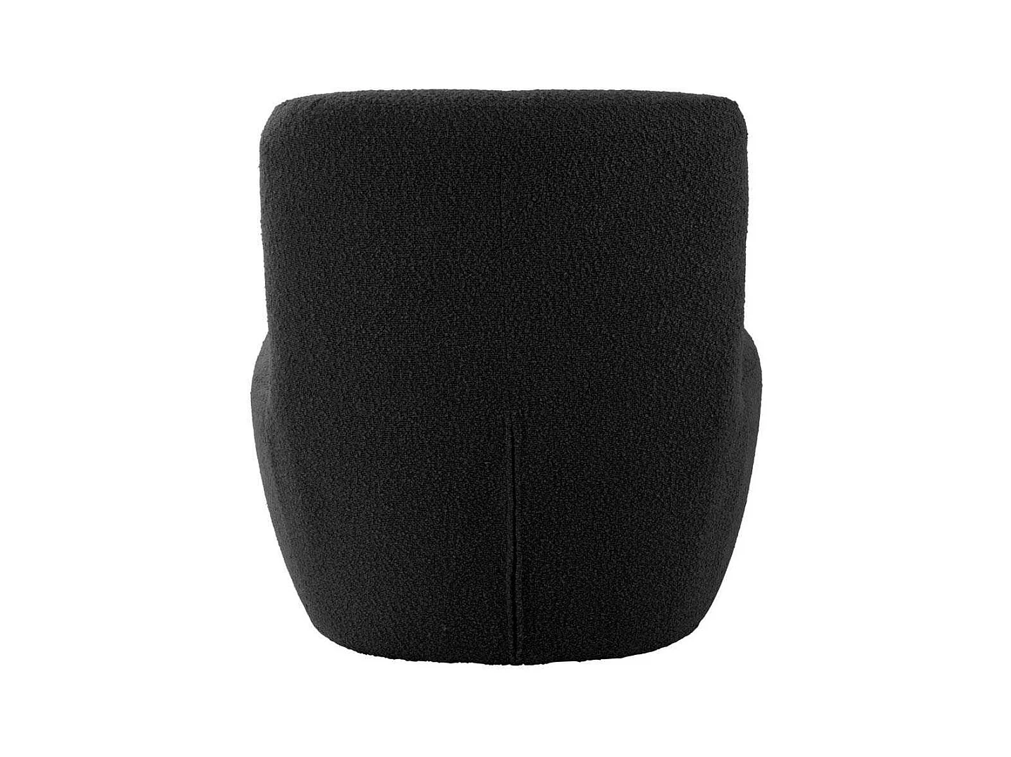 Chaise lounge en tissu bouclette Ada