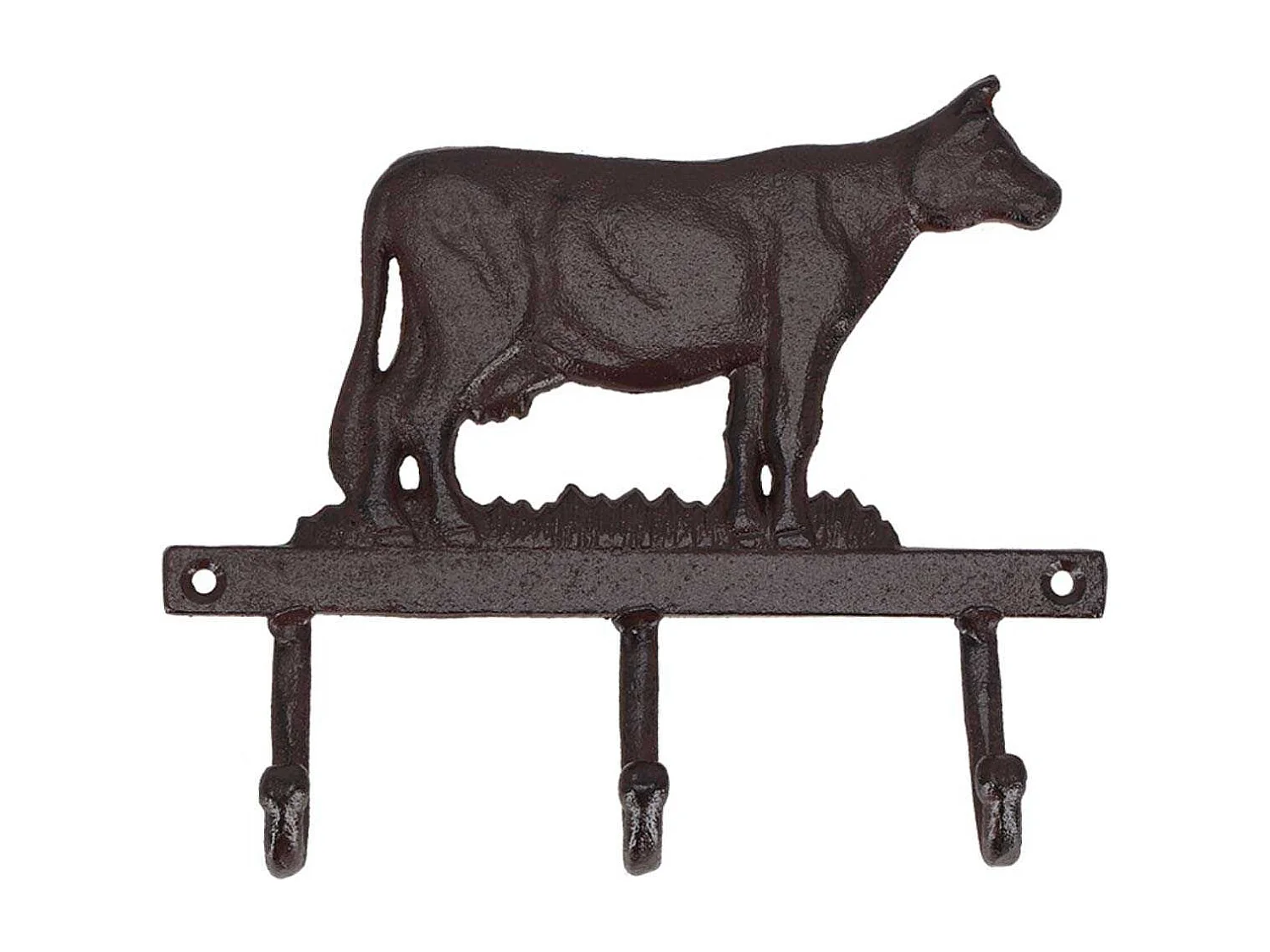 Patère en fonte 3 crochets Vache