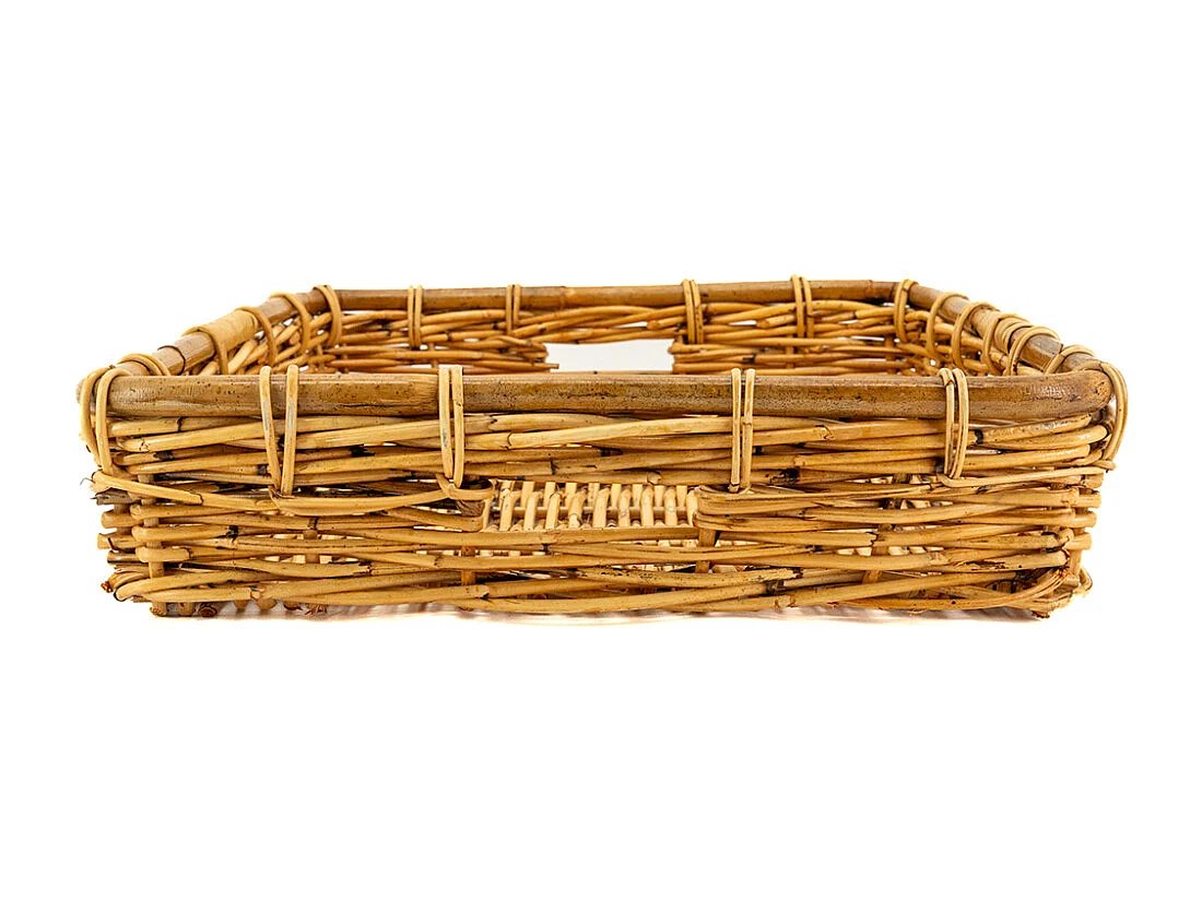 Manne rectangulaire en poelet naturel