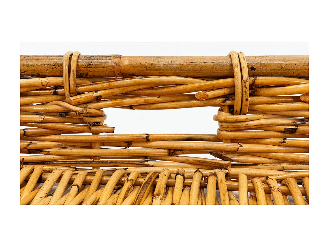 Manne rectangulaire en poelet naturel