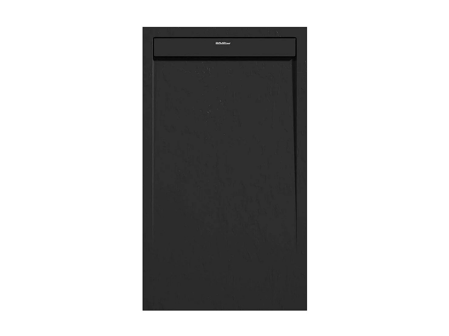 Receveur de douche Noir, finition Ardoise Stone SMART, grille de couleur - 200 x 90 cm