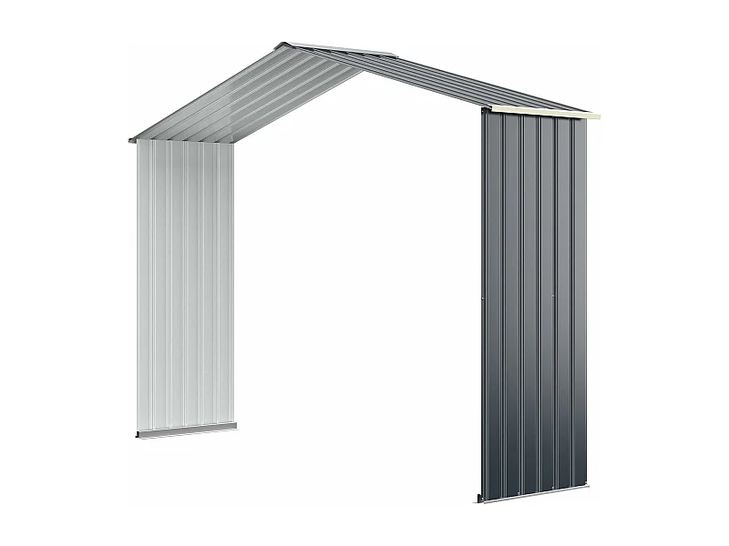 Kit d'Extension pour Abri de Jardin 277,5 x 64 x 202,5cm