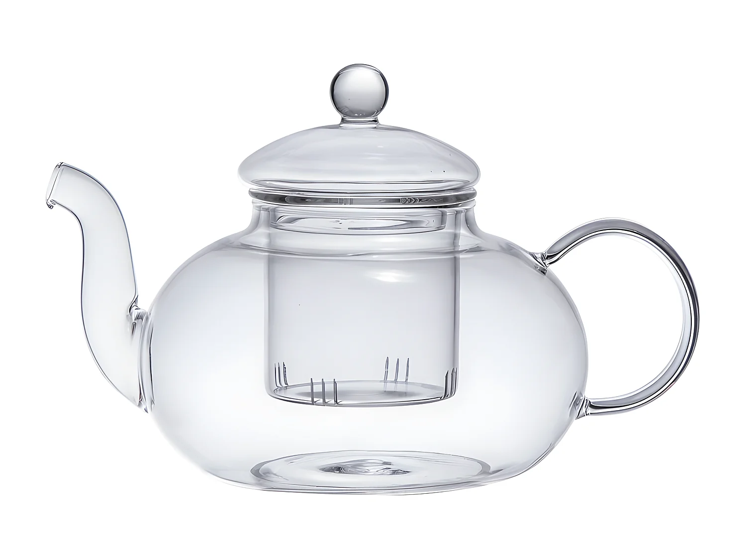 Théière 1 l Ceylan en verre borosilicate