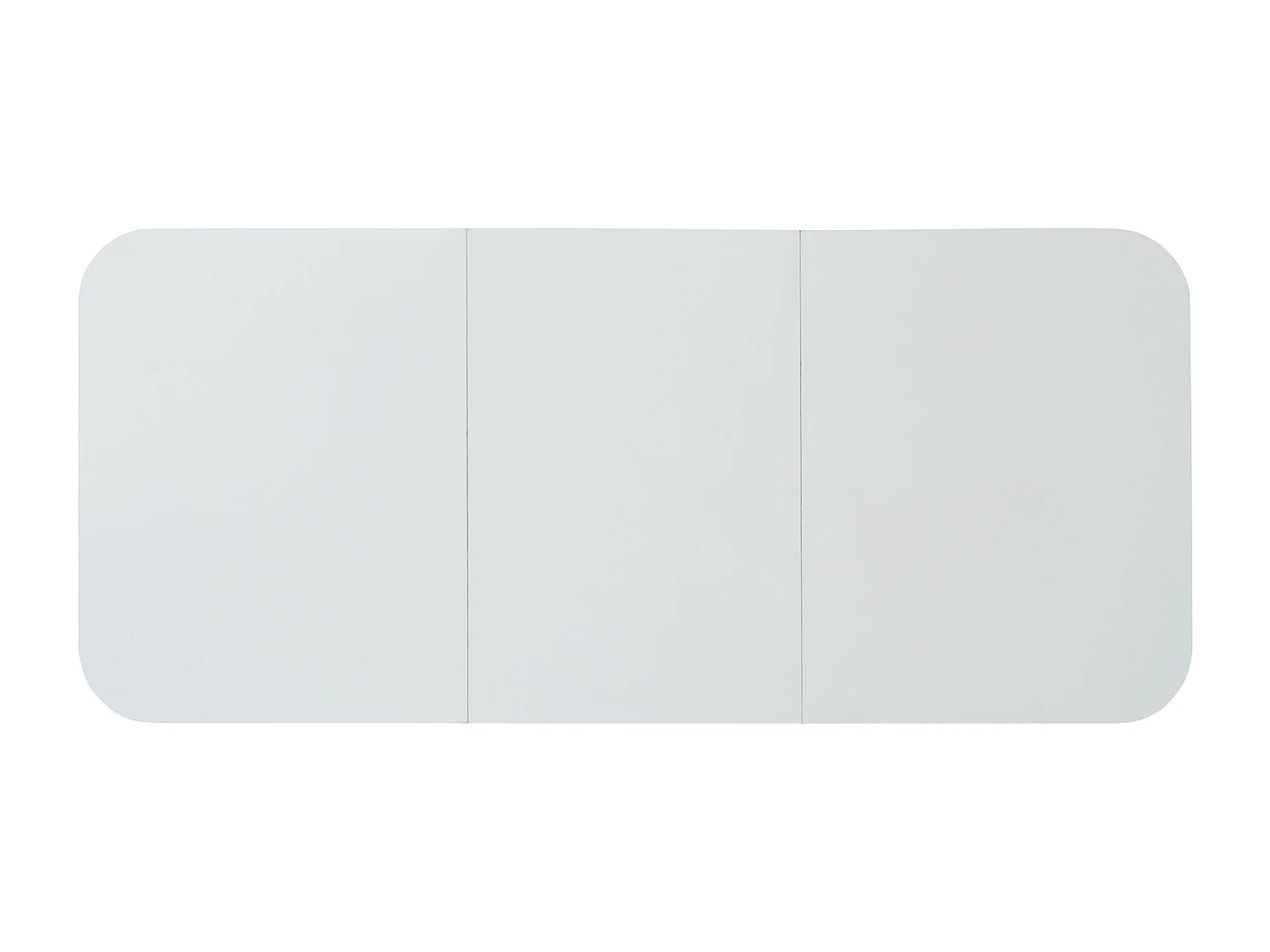 Veelzijdige intrekbare opklapbare eettafel met opbergplanken - spaanplaat - wit en zwart