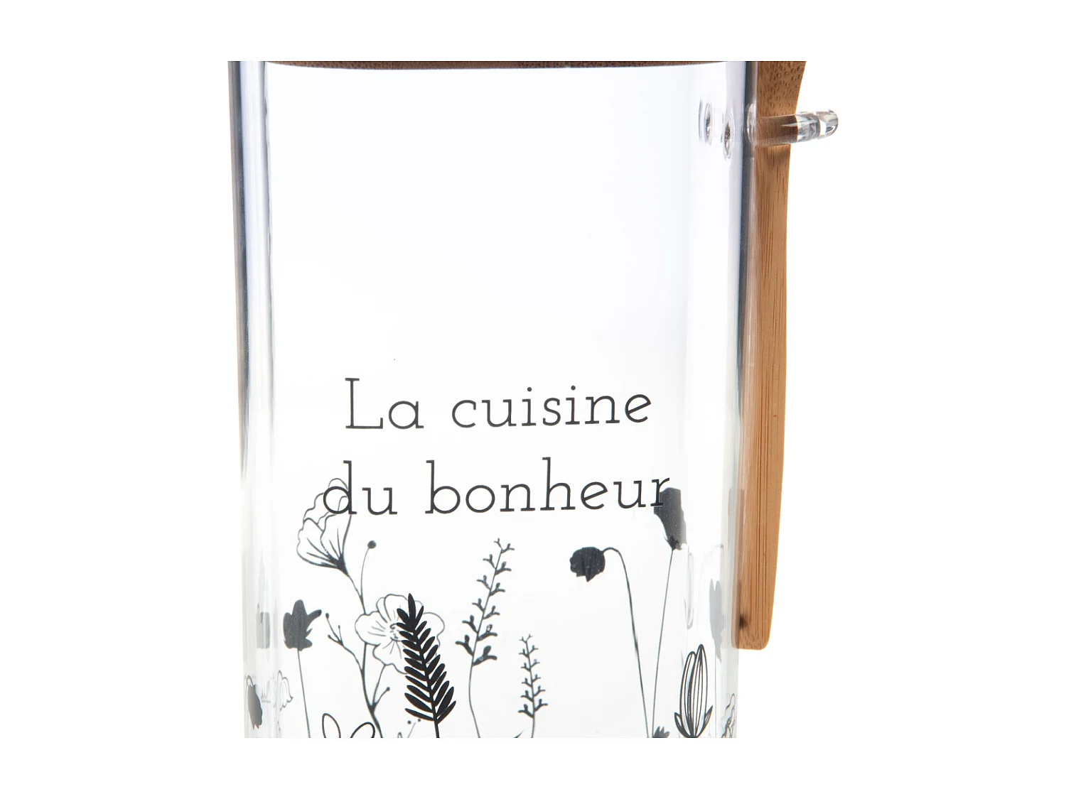 Bonbonnière avec cuillère Florie 21 cm