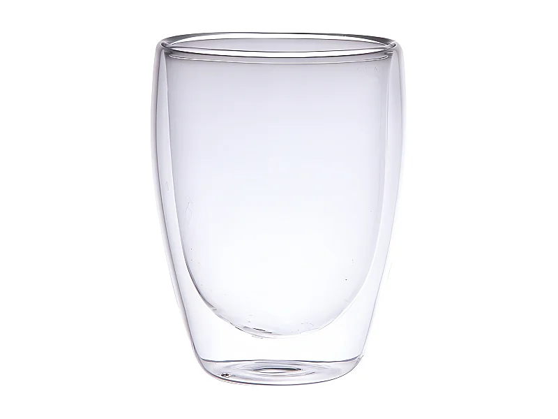 Set de 4 gobelets de 20 cl Volupt double paroi en verre borosilicate