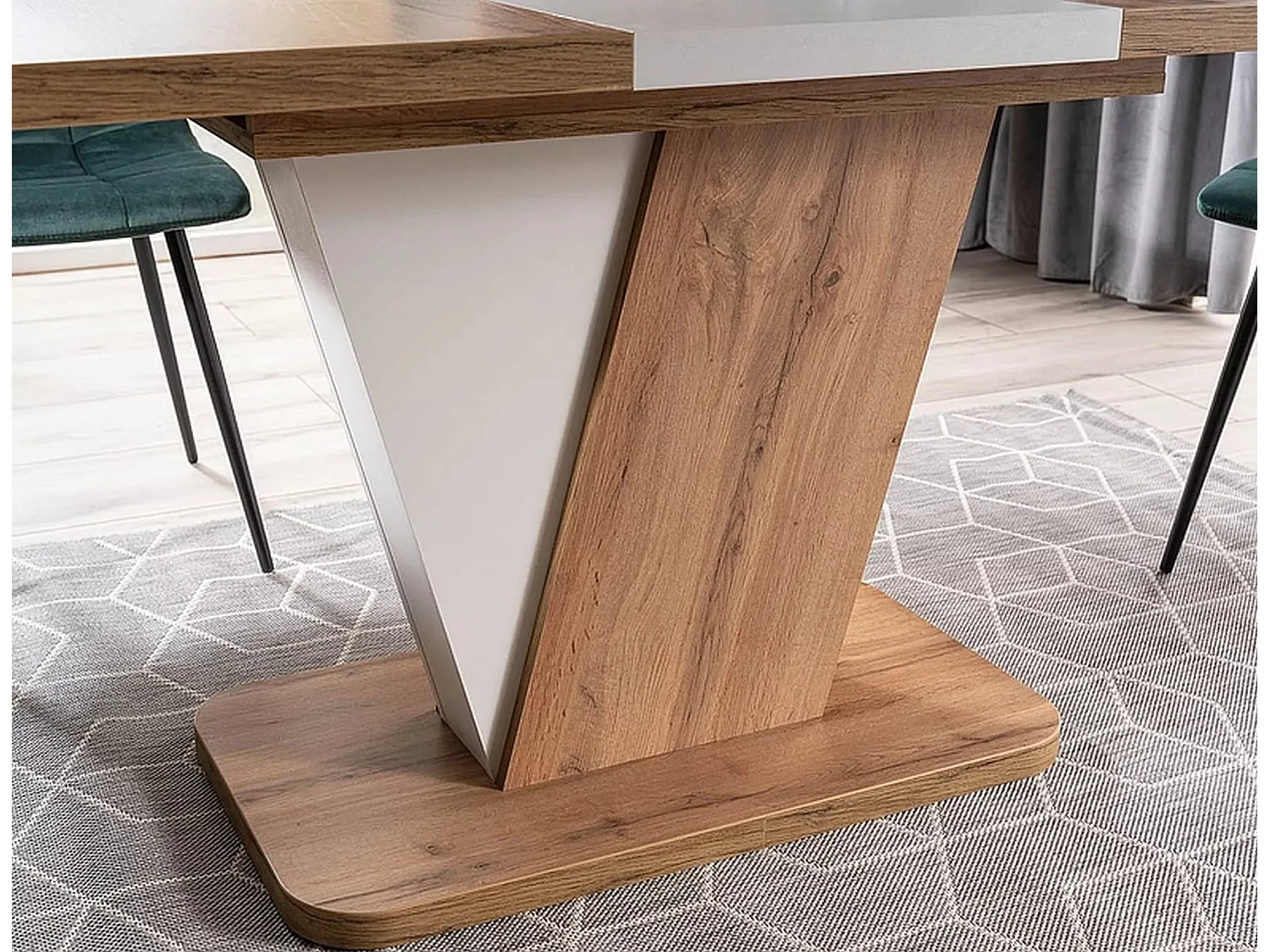 Table à manger Crocus (80x120-160)