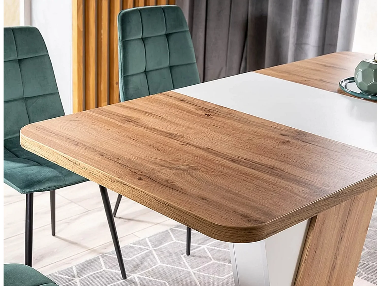 Table à manger Crocus (80x120-160)