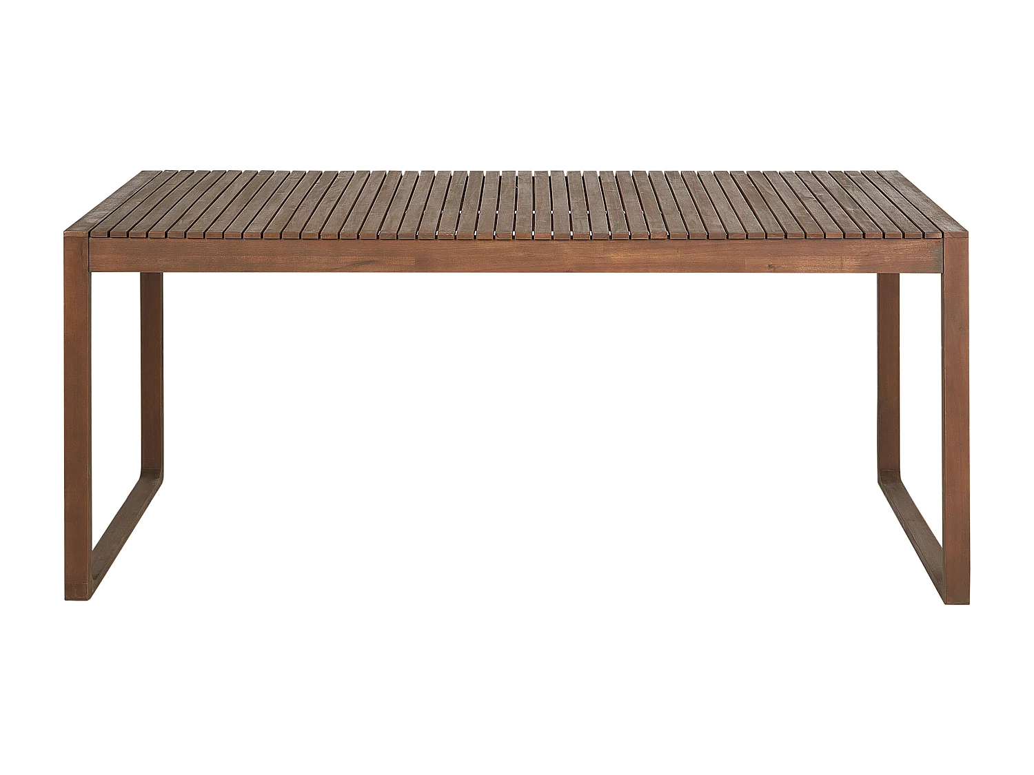 Table de salle à manger de jardin SASSARI 180 cm 90 cm Acacia Marron foncé