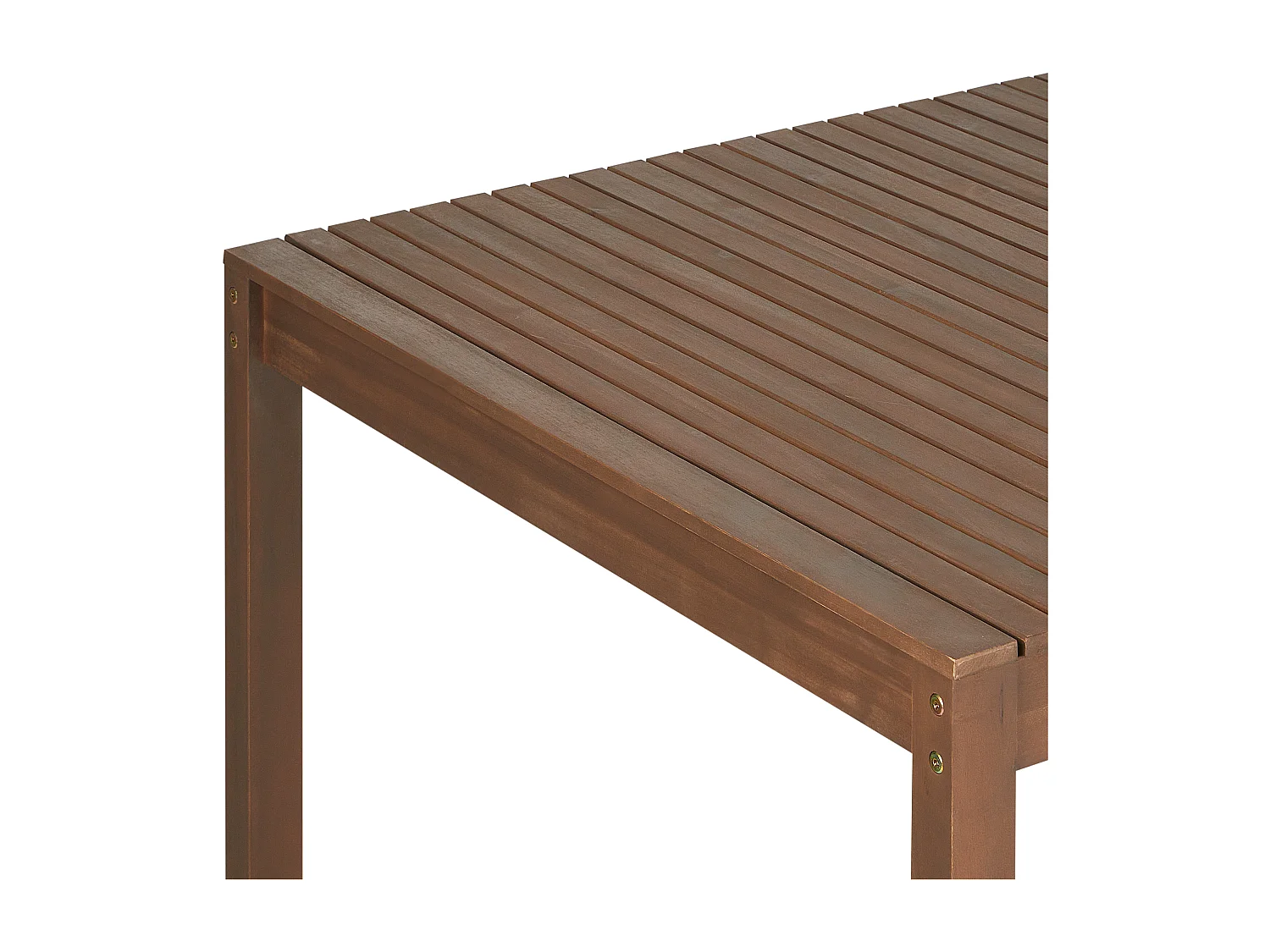 Tuin eettafel SASSARI 180 cm 90 cm Acaciahout Donkerbruin