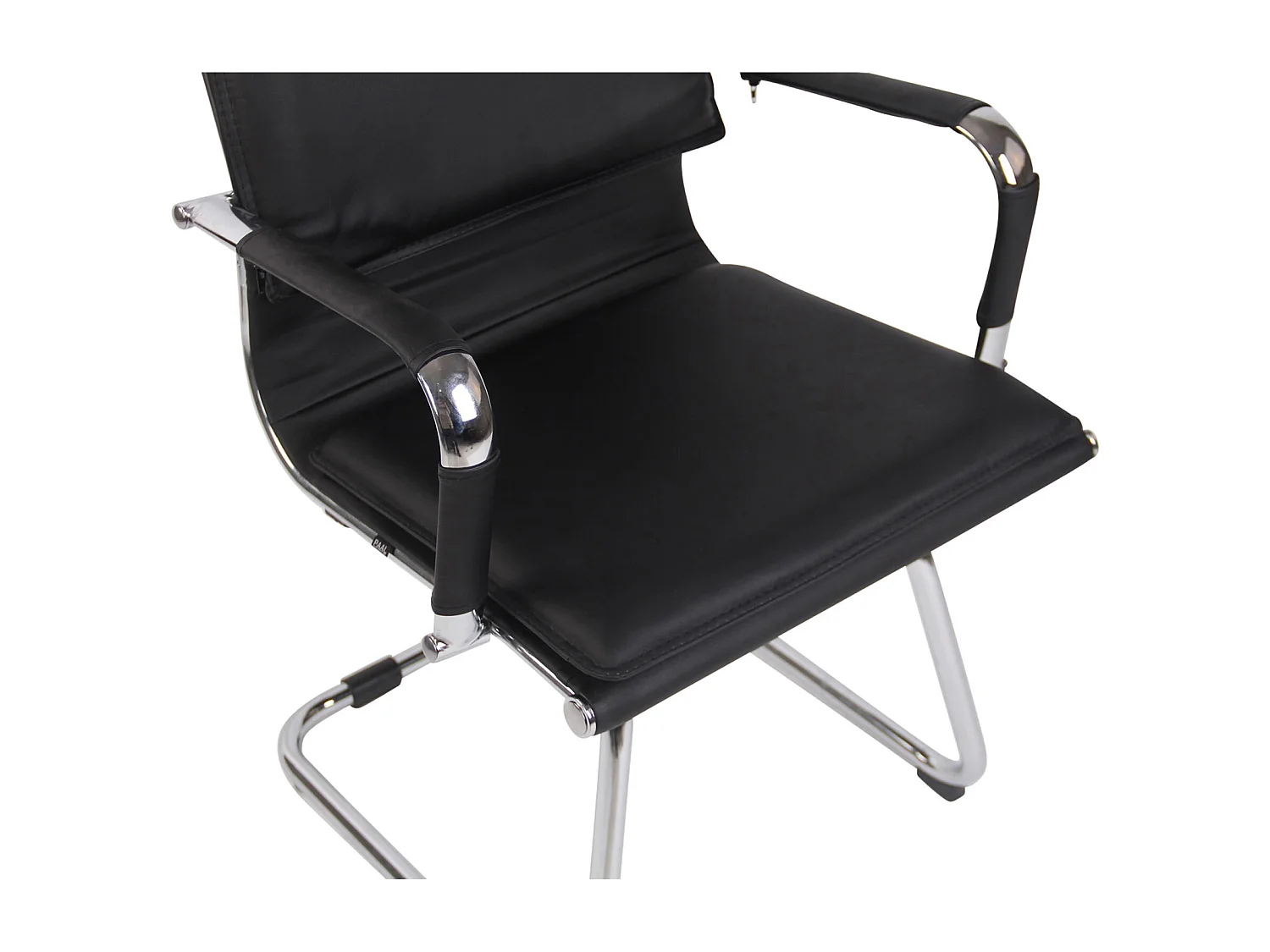 chaises oscillantes - Similicuir - Noir - Bedford