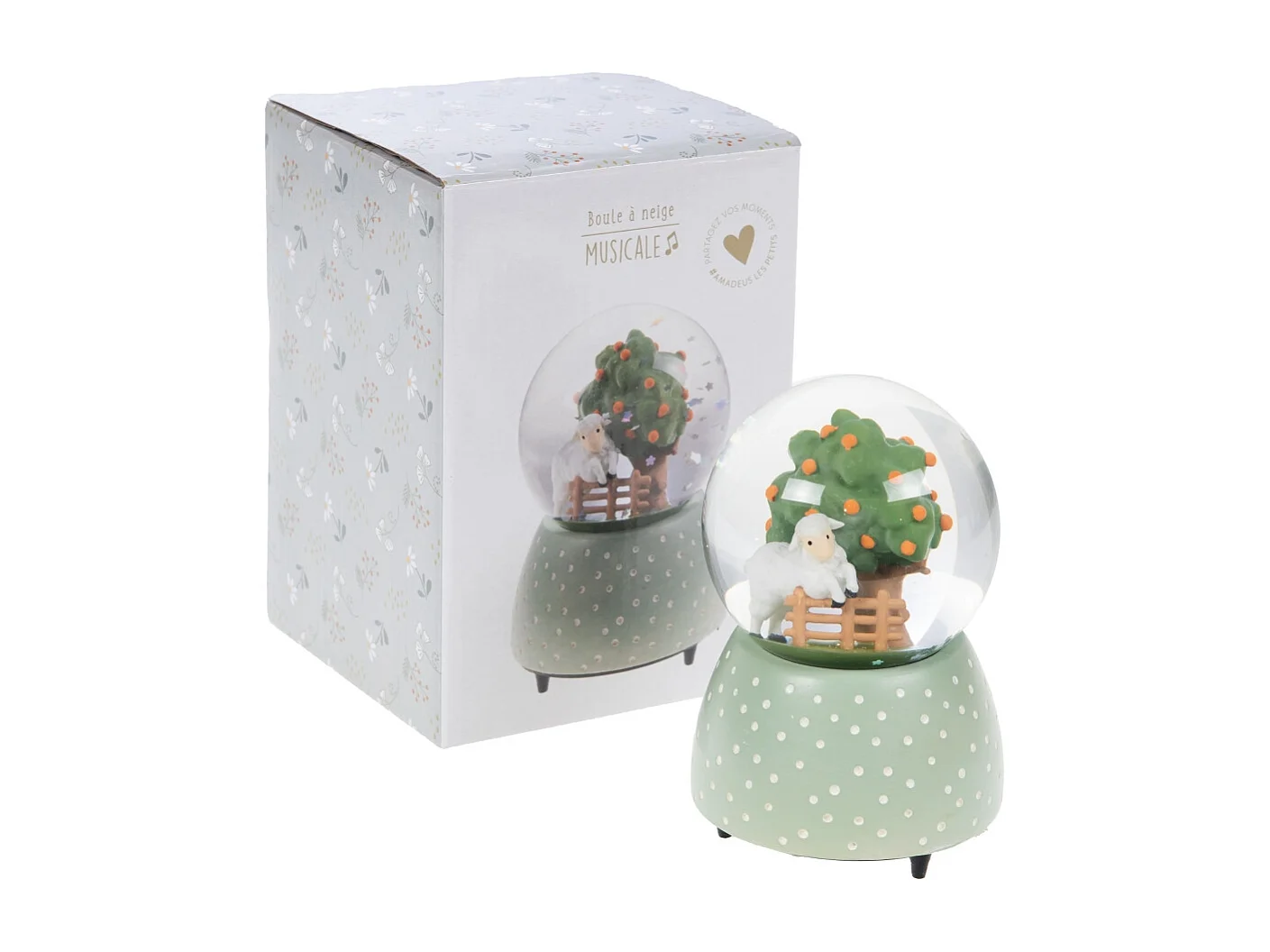 Boule à neige musicale Louison