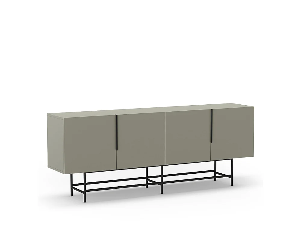 Dressoir Eldia - 200x40x77.9cm - Groen
