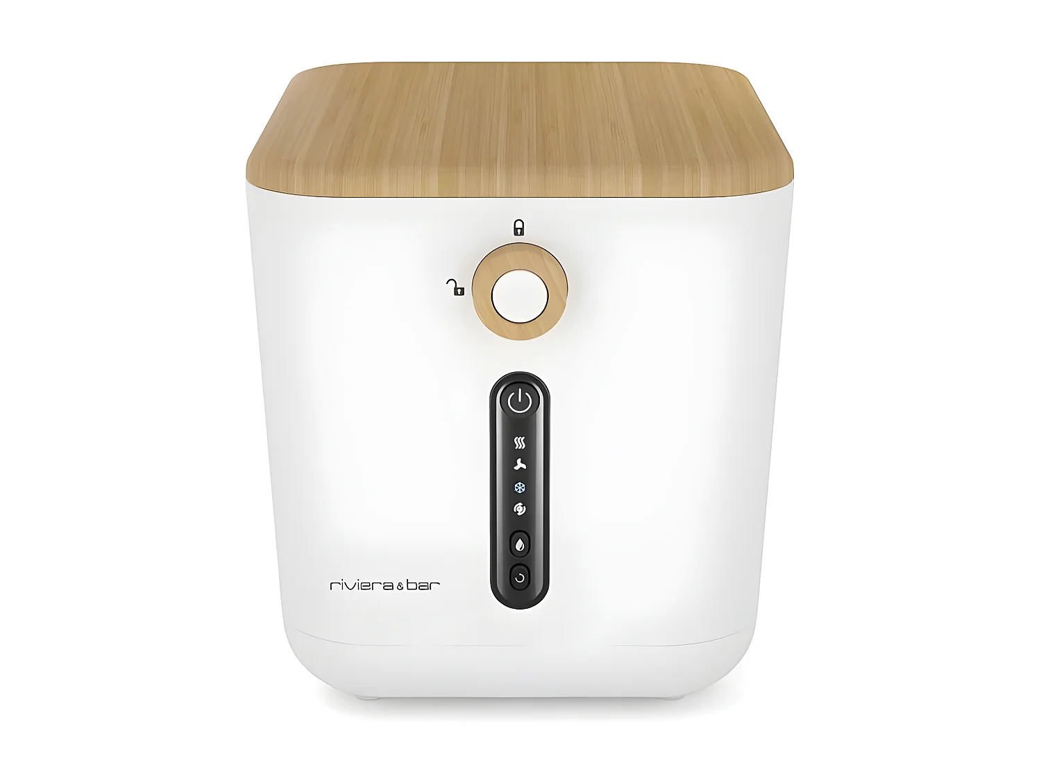 Riviera & Bar Poubelle reducteur de bio dechet 3l blanc - MTD510