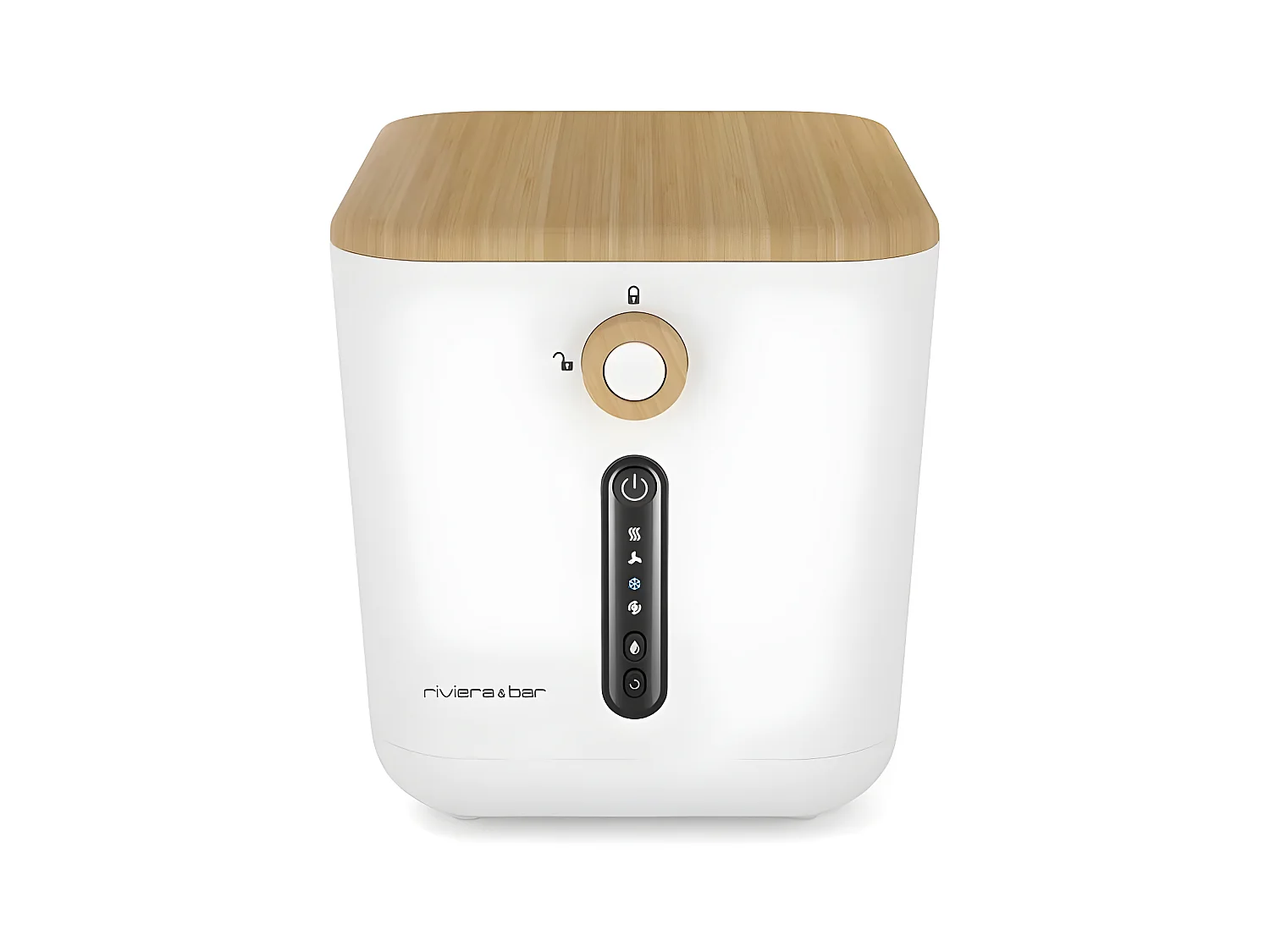 Riviera & Bar Poubelle reducteur de bio dechet 3l blanc - MTD510