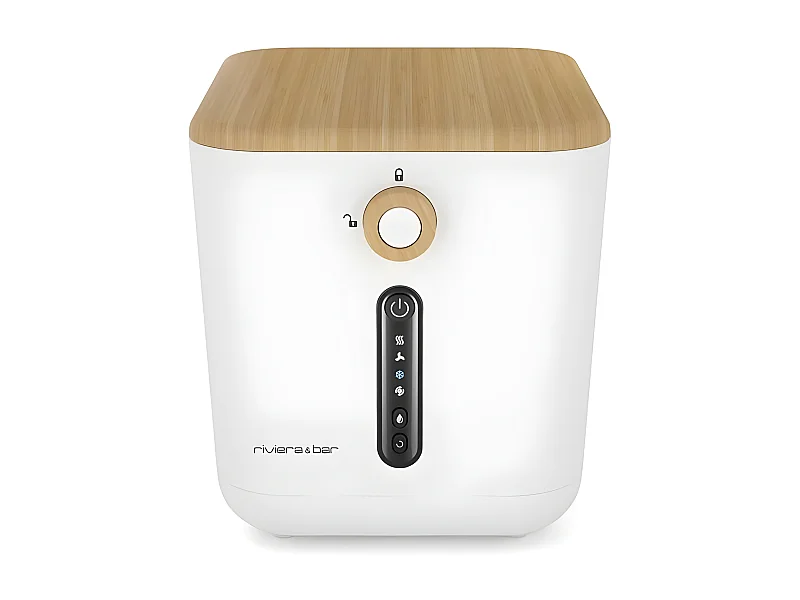 Riviera & Bar Poubelle reducteur de bio dechet 3l blanc - MTD510