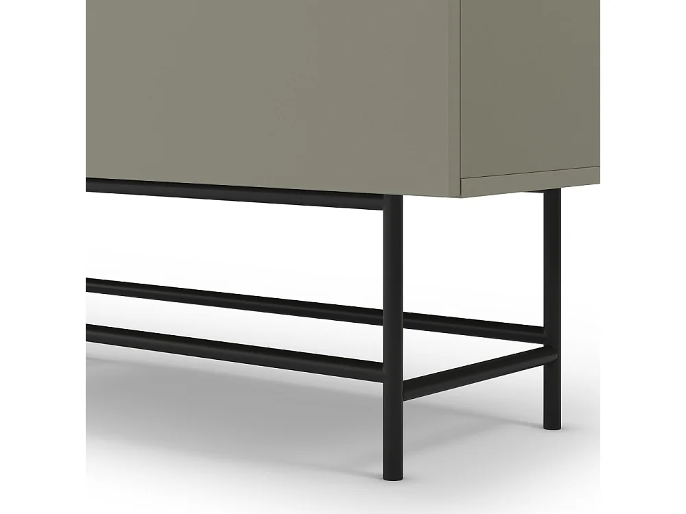 Buffet 4 portes vert 100 cm - Clea