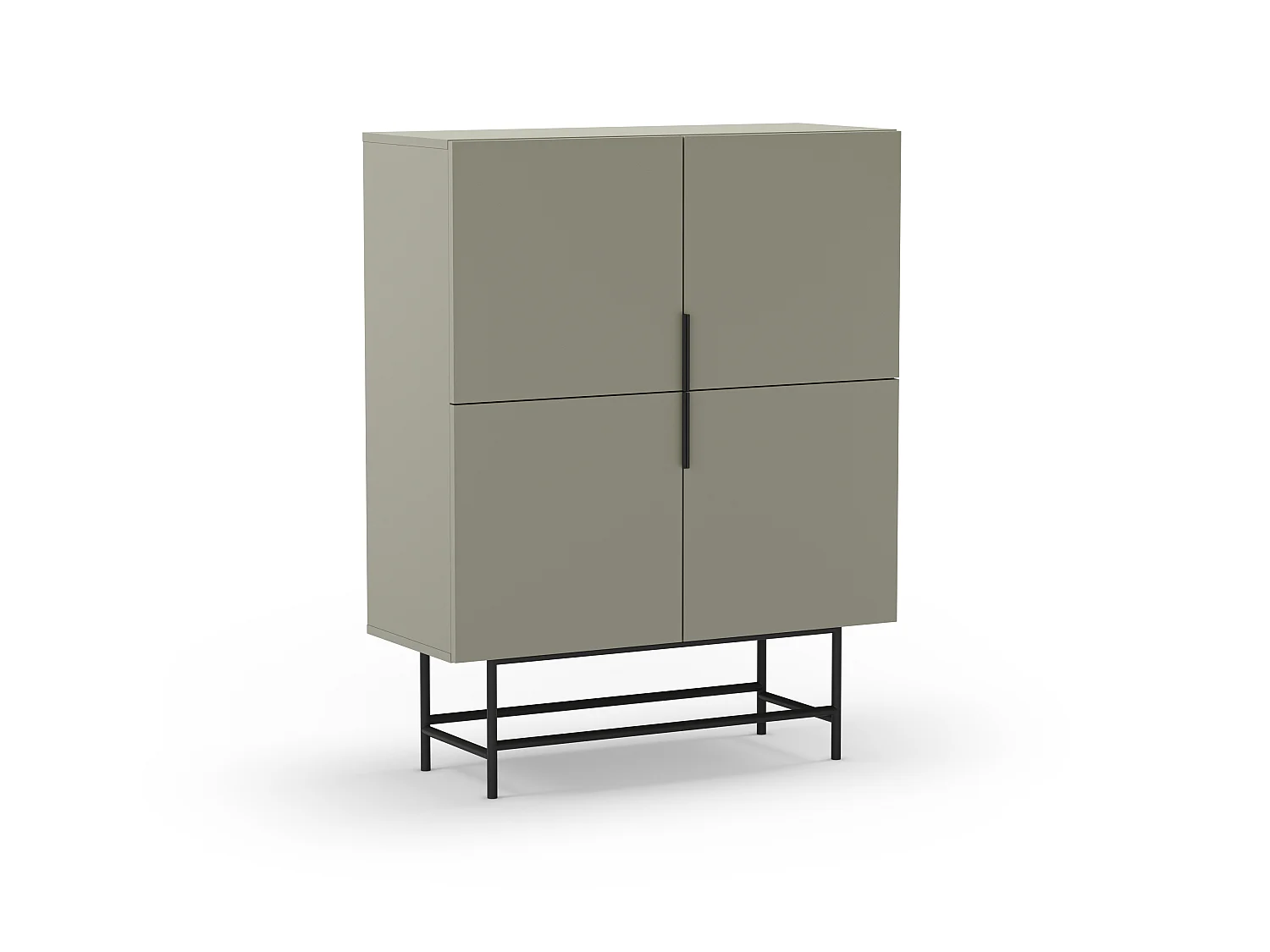 Kast Eldia - 100x40x128cm - Groen