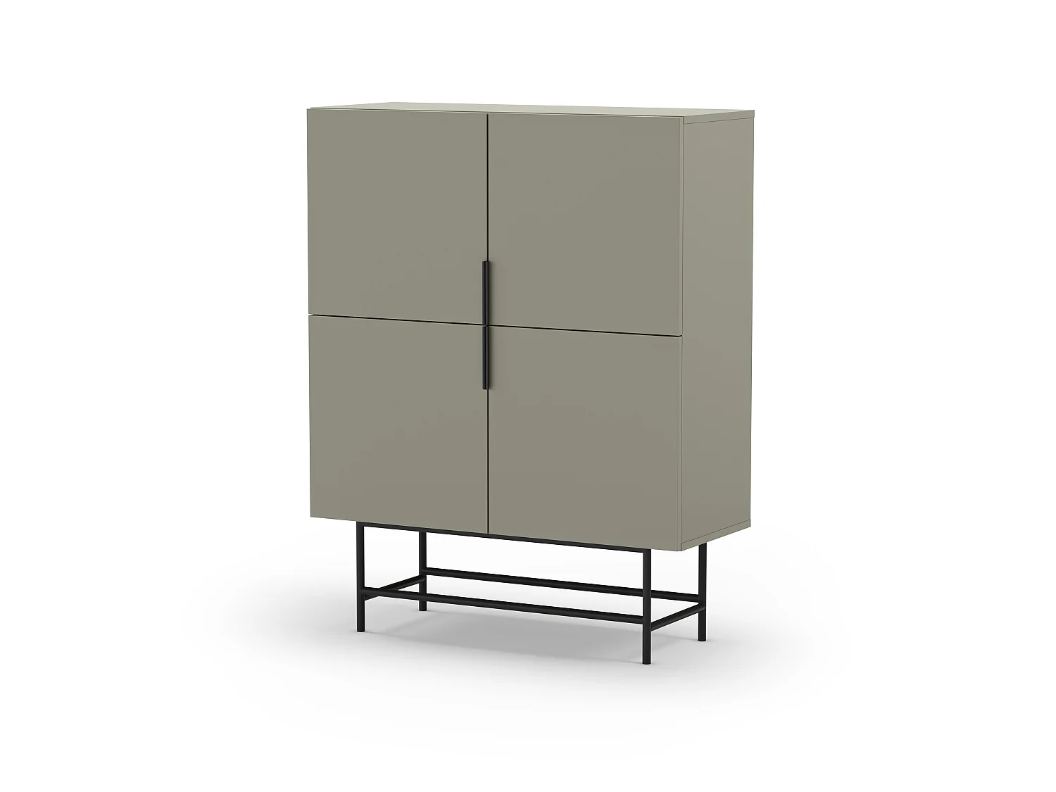 Kast Eldia - 100x40x128cm - Groen
