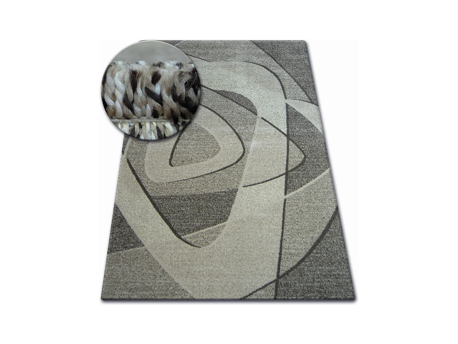 Teppich SHADOW 8594 braun / hellbeige 120x170 cm
