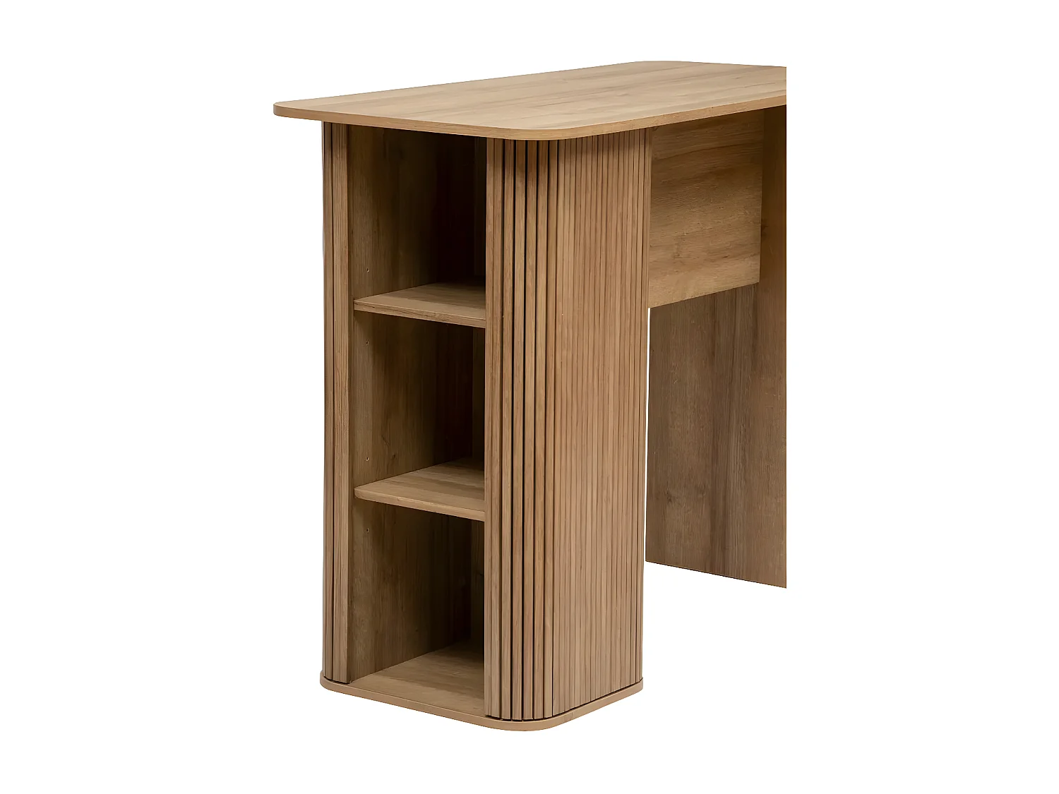 Table de Bar Design "Colva" 120cm Marron