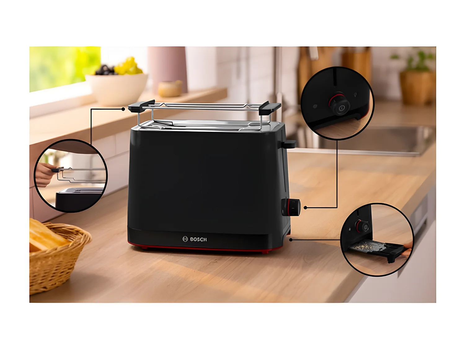 Grille pain BOSCH TAT3M123