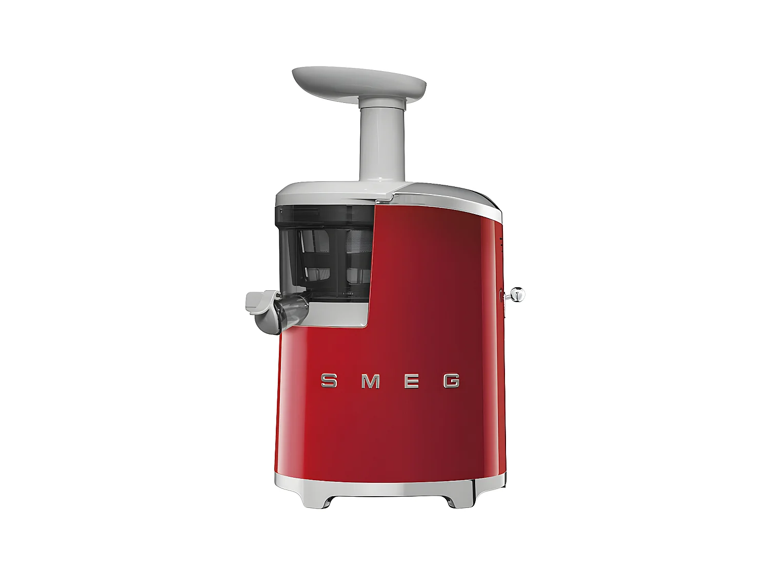 Smeg Extracteur de jus lent 150w rouge - sjf01rdeu
