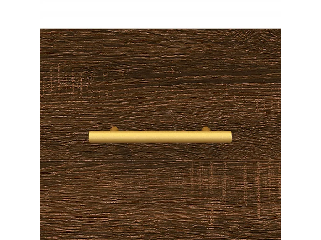 Aparador 100x36x60 cm derivados de madeira carvalho castanho