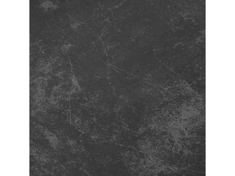 Table rectangulaire à ronde céramique gris anthracite et métal - SKYE