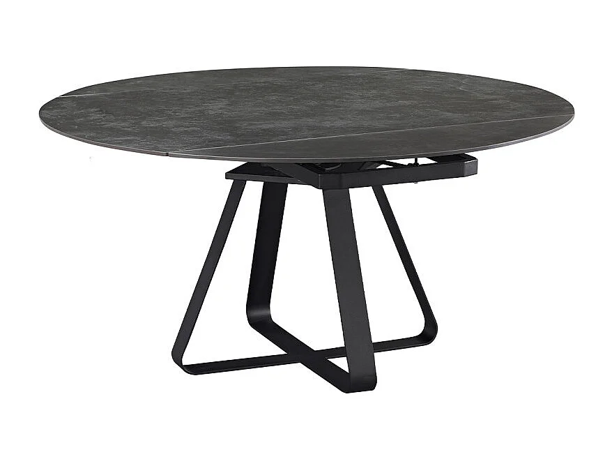 Table ronde extensible céramique transformable 150 cm SKYE
