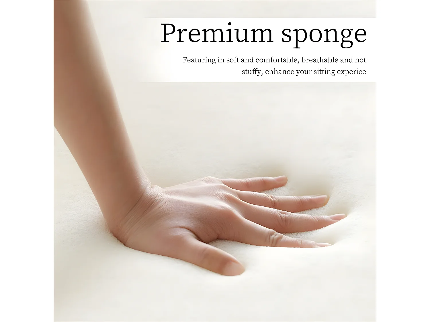 Conjunto de 2 sillas de comedor de lino con patas de metal - Gris claro y beige - Silla moderna acolchonada con revestimiento de tela