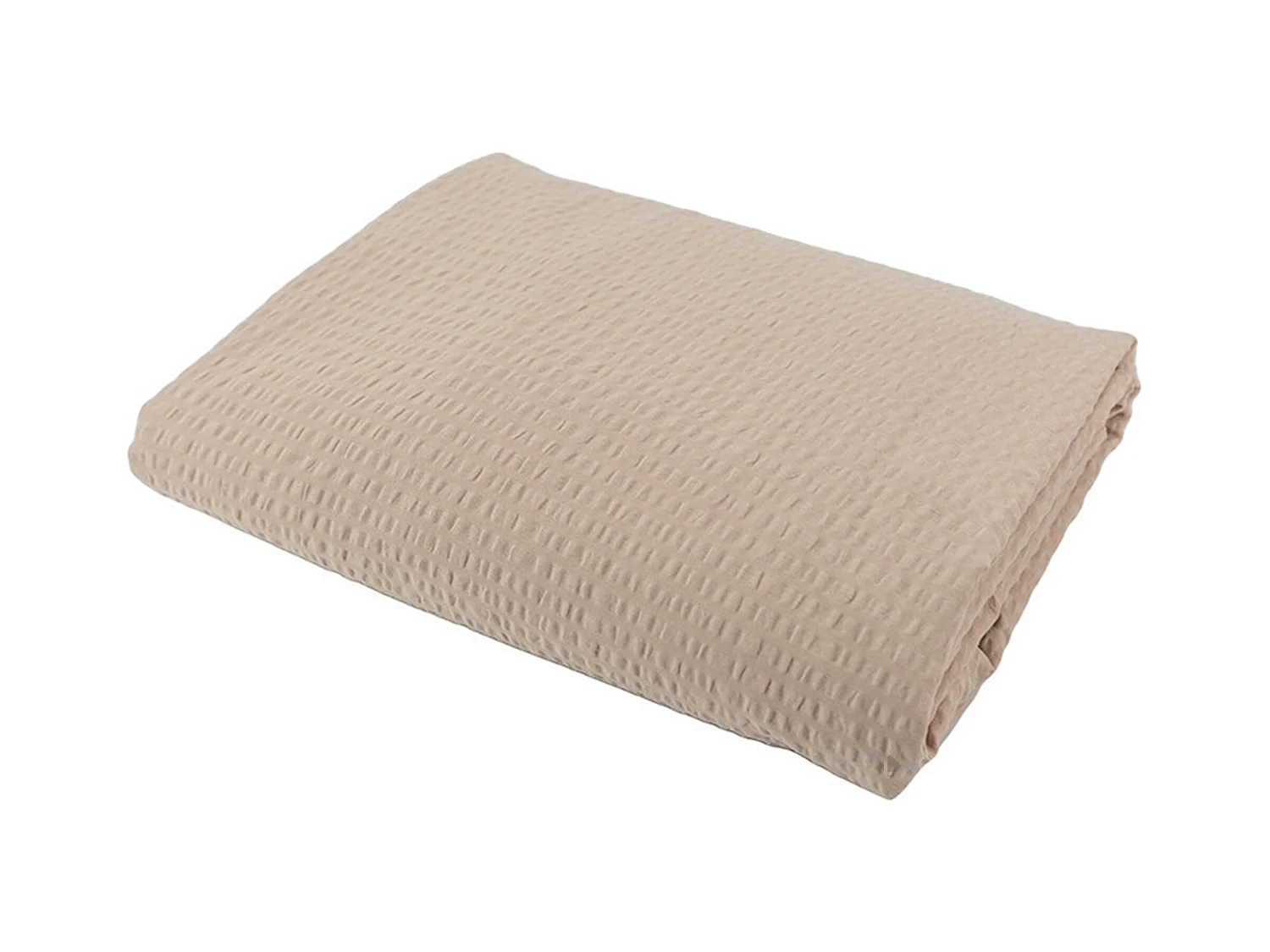 Housse de couette 140x200 cm coton POPPY beige galet