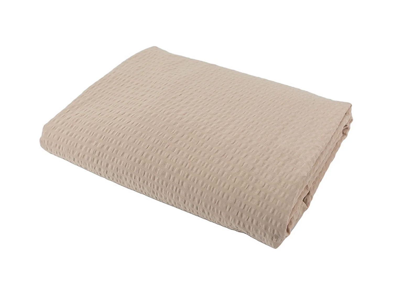 Housse de couette 220x240 cm coton POPPY beige galet