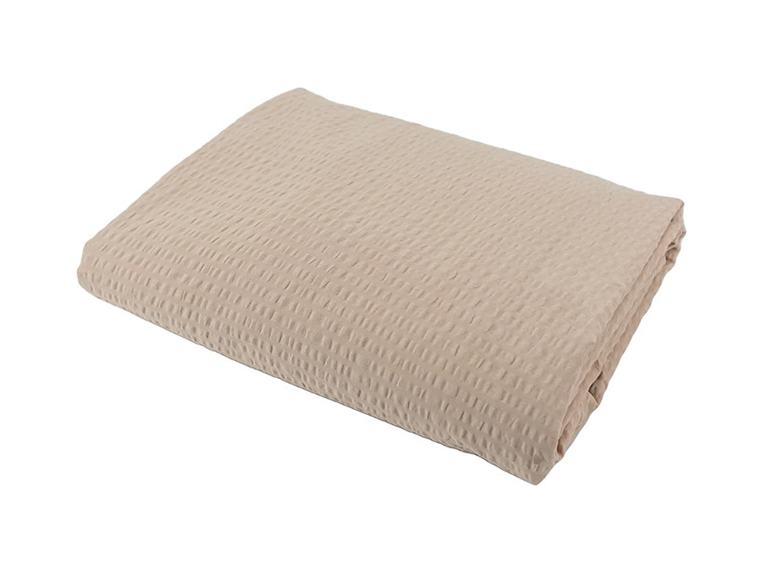 Housse de couette 240x260 cm coton POPPY beige galet