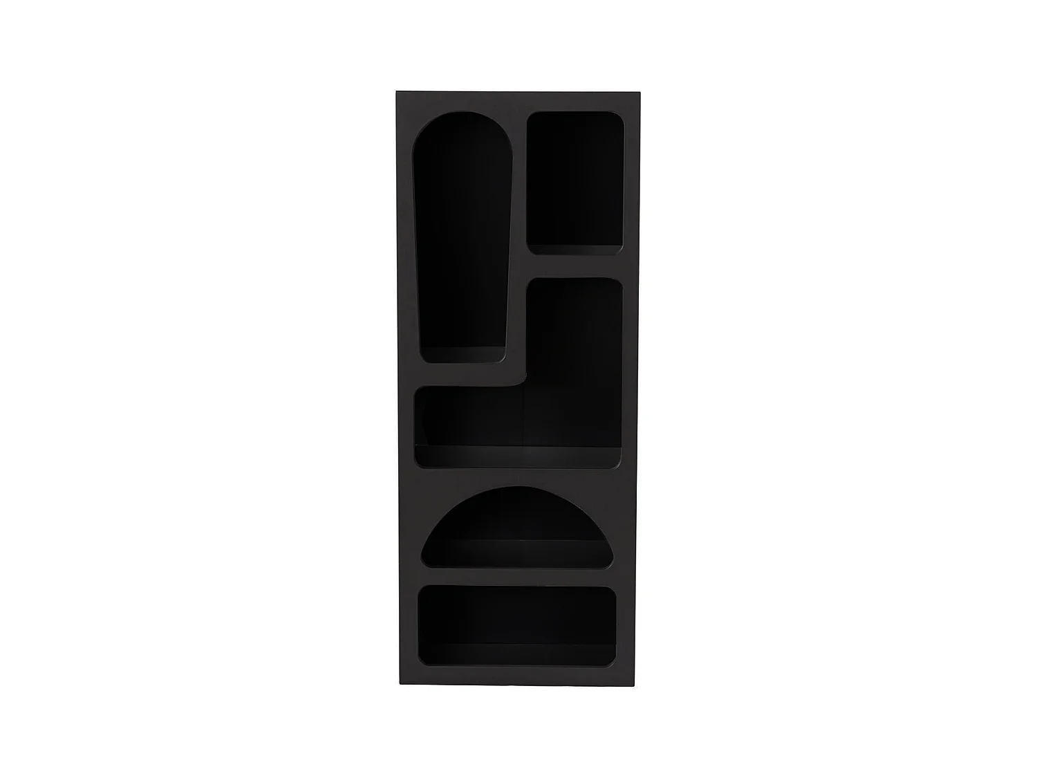 Estantería con 5 estantes - Negro - LUELA