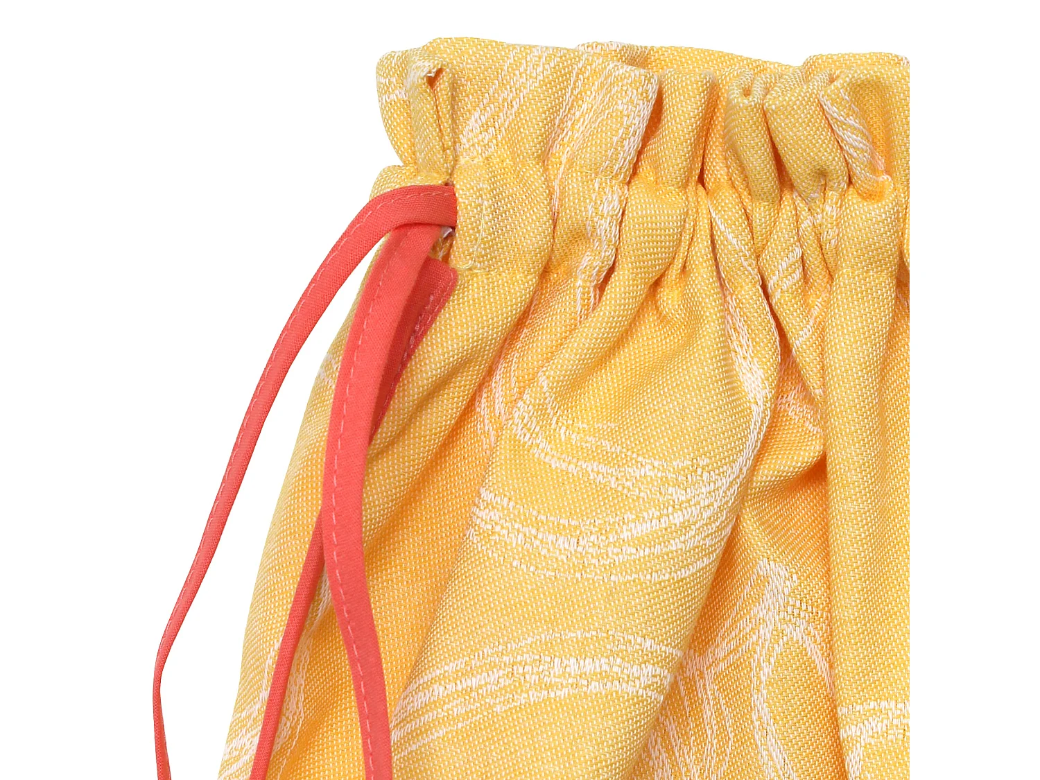 Sac à pain toile 40x64 cm LINE Orange