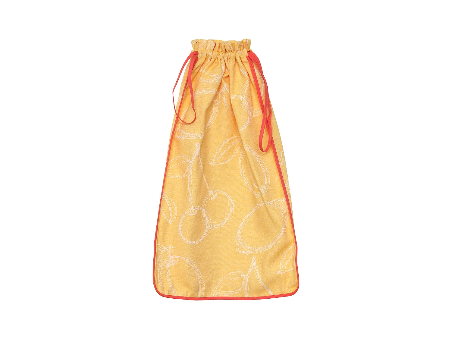 Sac à pain toile 40x64 cm LINE Orange