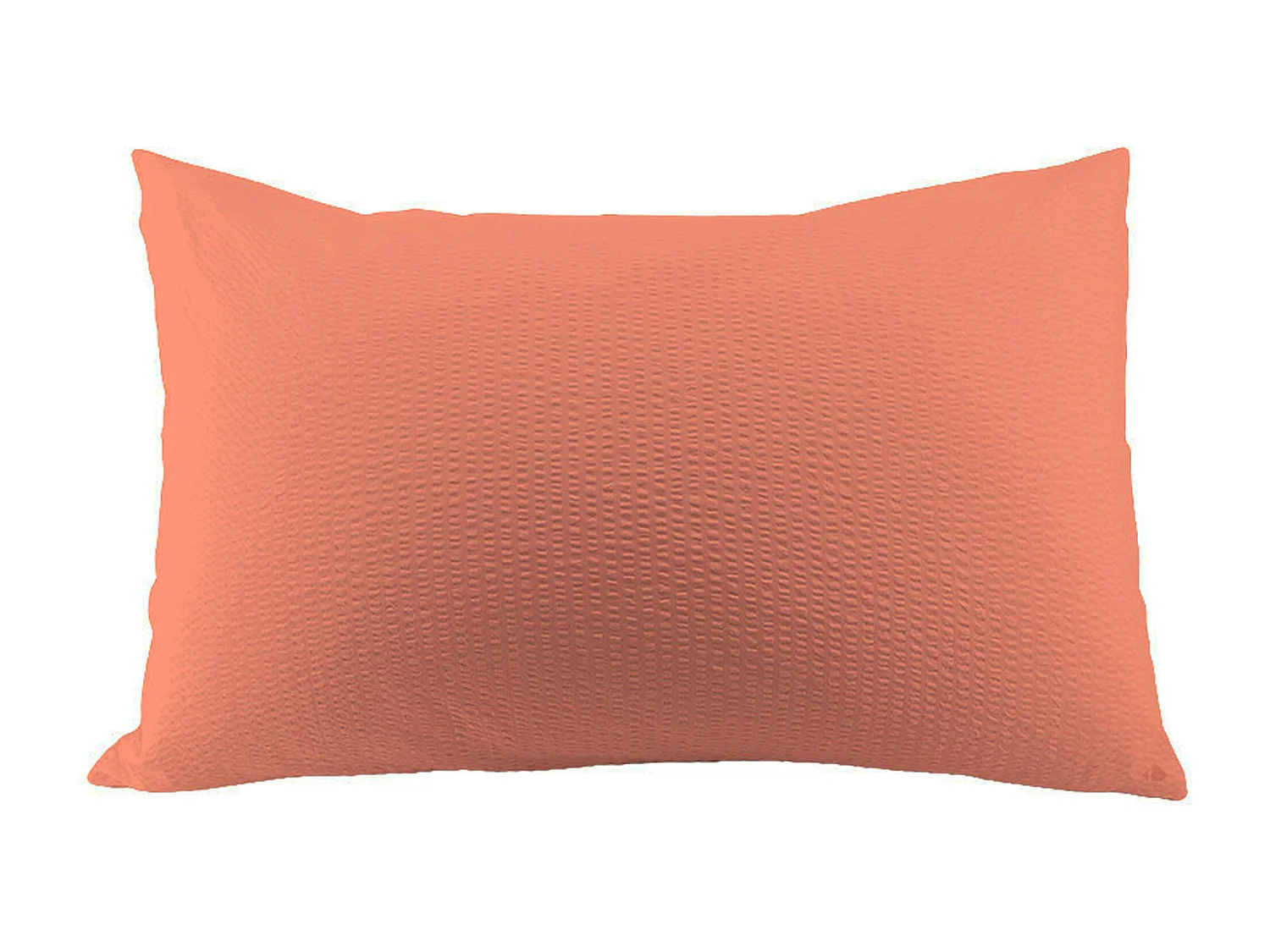 Taie d'oreiller 50x70 cm coton POPPY orange terrasienna