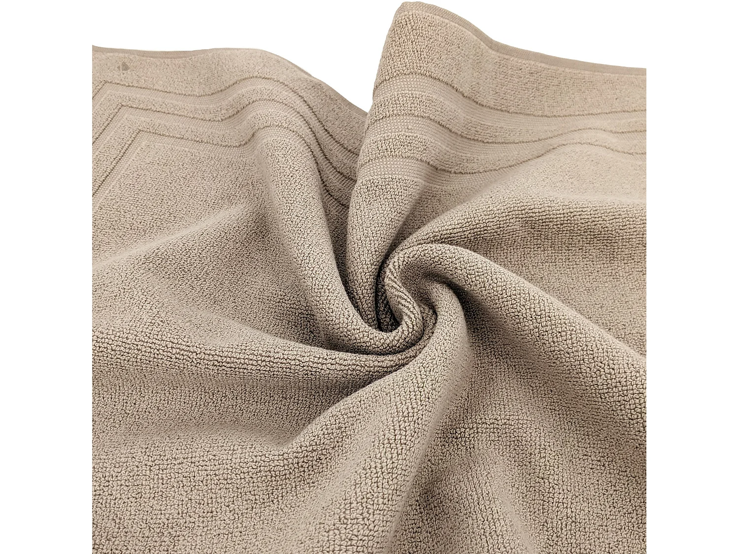 Tapis de bain 50x70 cm EFFICIENCE PURE marron Roble