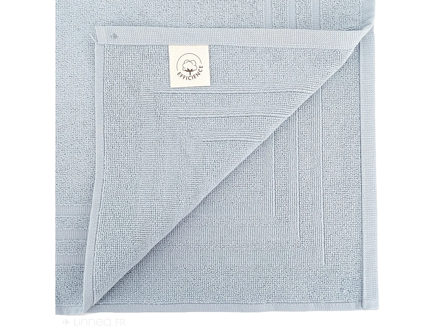 Tapis de bain 50x70 cm EFFICIENCE PURE bleu Capri