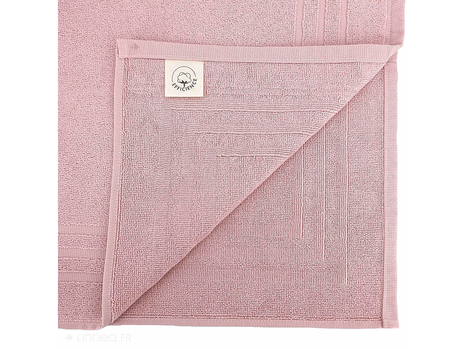 Tapis de bain 50x70 cm EFFICIENCE PURE rose Flamingo