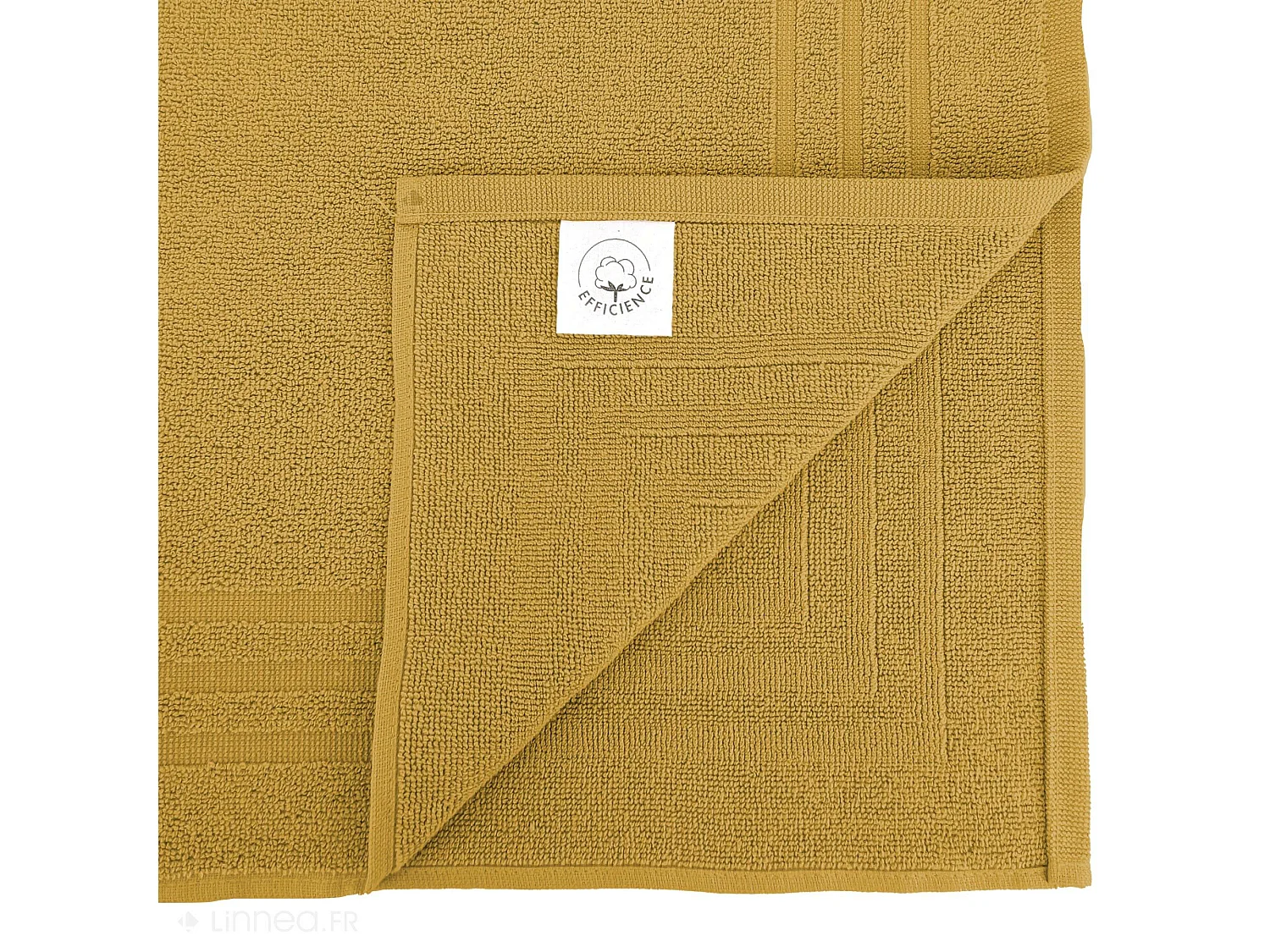 Tapis de bain 50x70 cm EFFICIENCE PURE jaune Mimbre