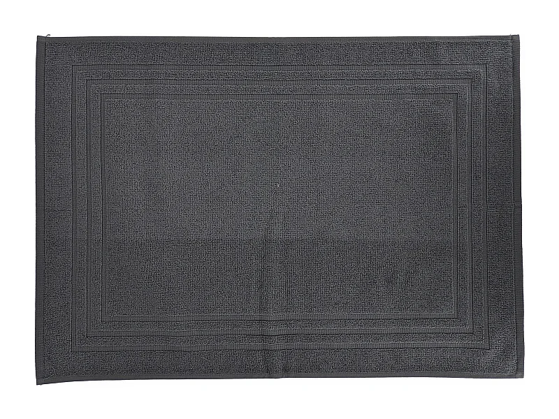 Tapis de bain 50x70 cm EFFICIENCE PURE noir Iron