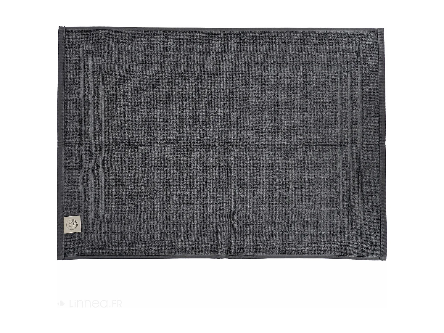 Tapis de bain 50x70 cm EFFICIENCE PURE noir Iron