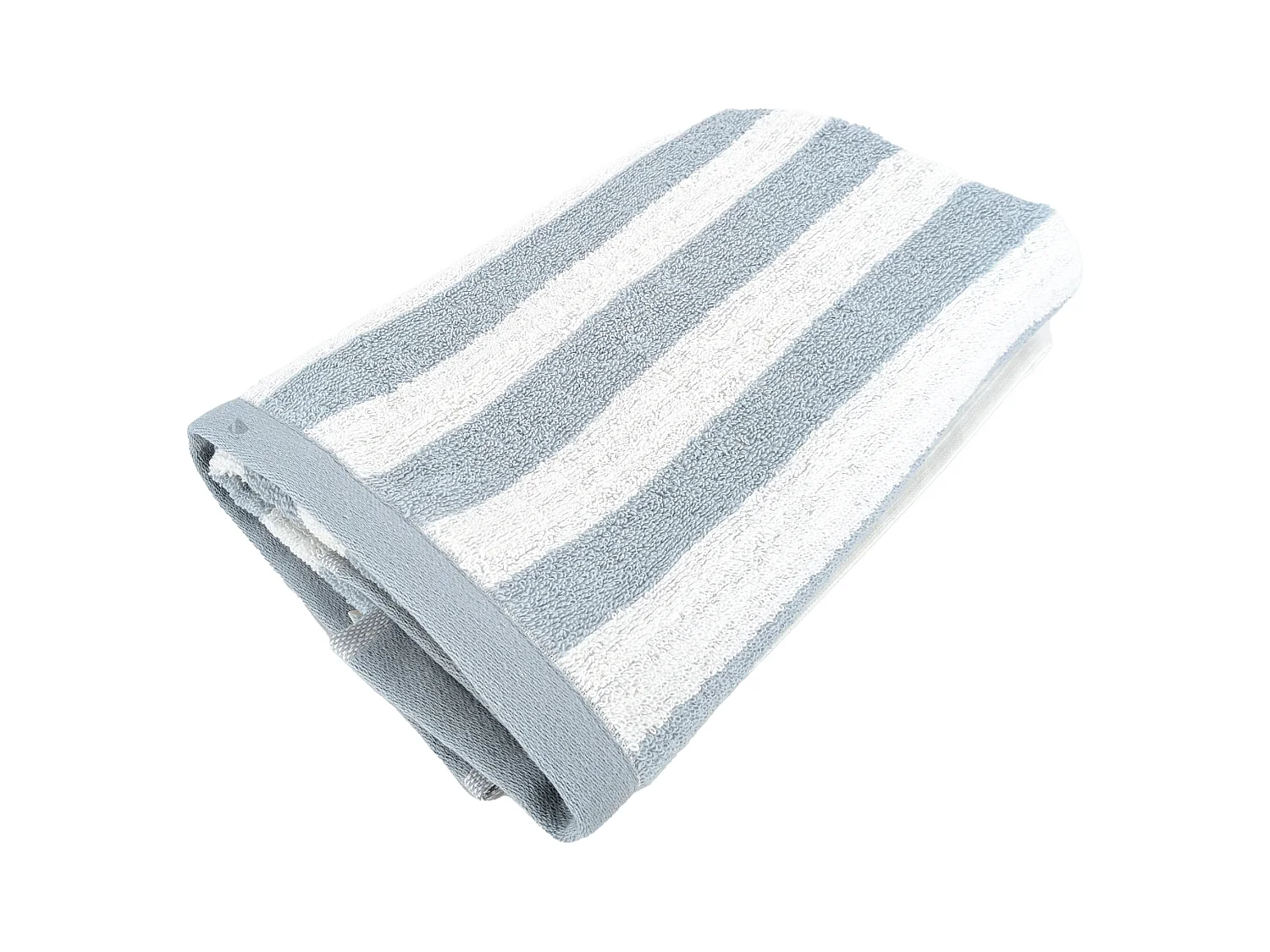 Serviette de toilette 50x100 cm EFFICIENCE STRIPES bleu capri